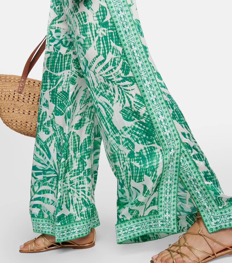Isabelle printed halterneck jumpsuit