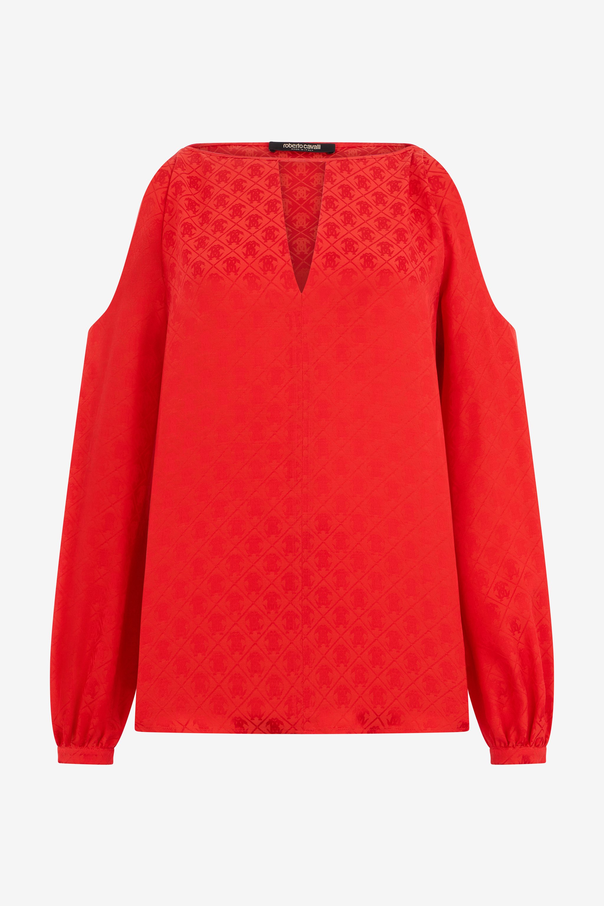 Silk Blouse With Rc Print