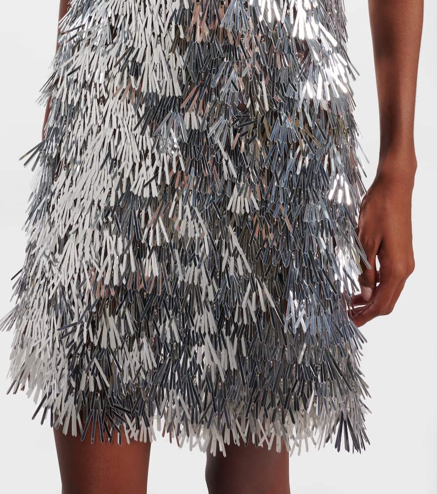 Embellished minidress