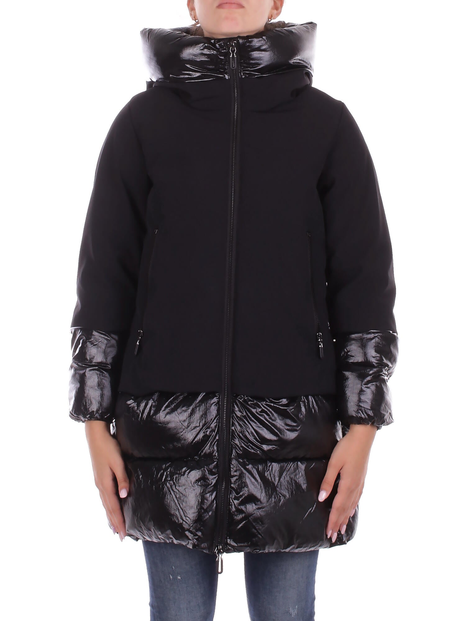 Woman jacket wj07981 0208 cheerful woman padded jacket caviar