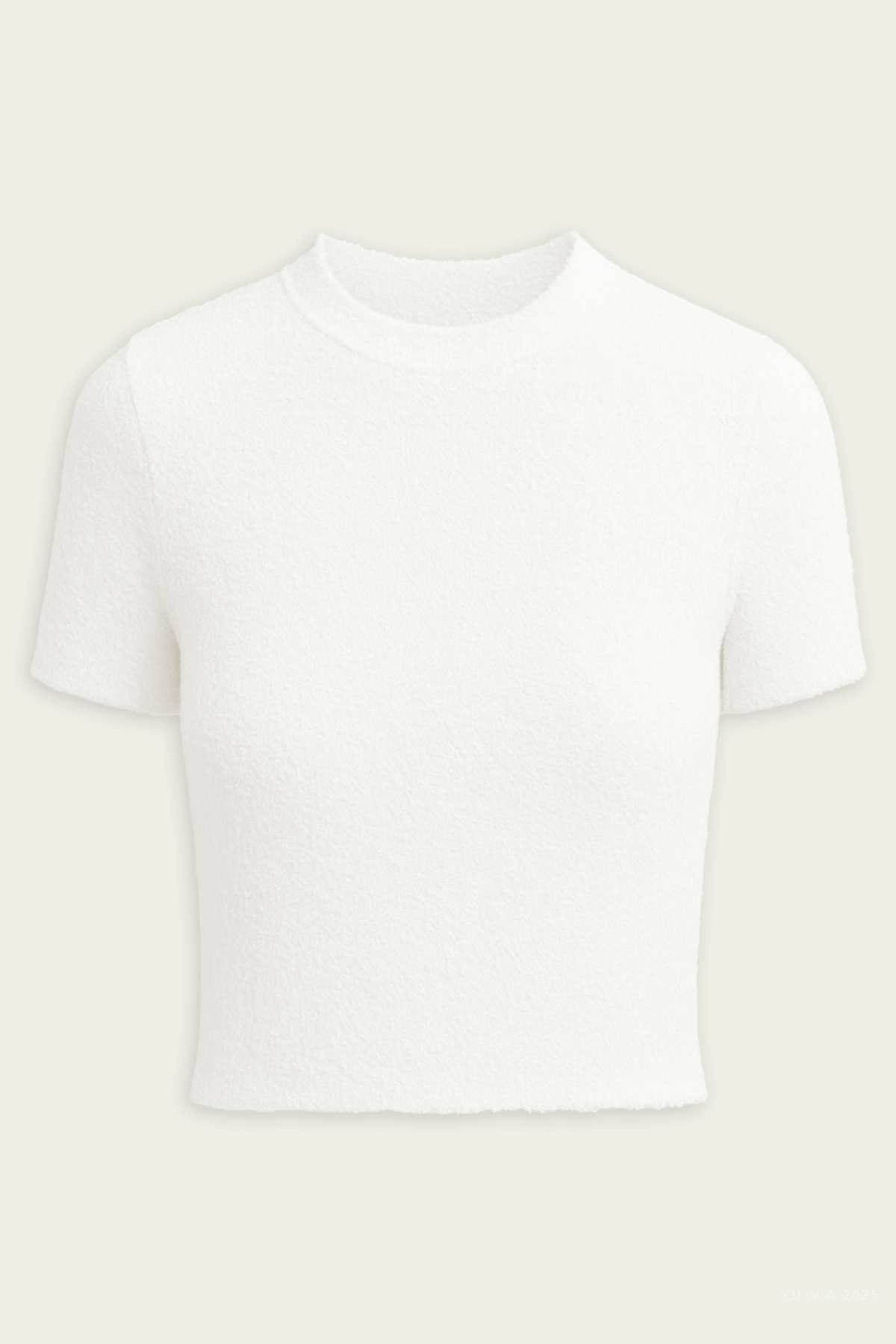 Serviette Baby T-Shirt in White