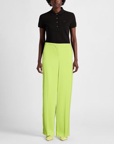 Woman Pants Lime green Size 4 Polyester, Elastane