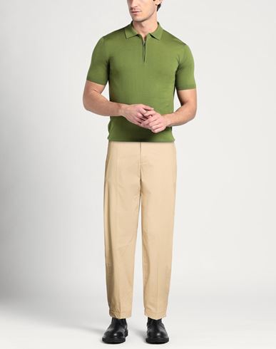 Man Pants Sand Size 34 Cotton