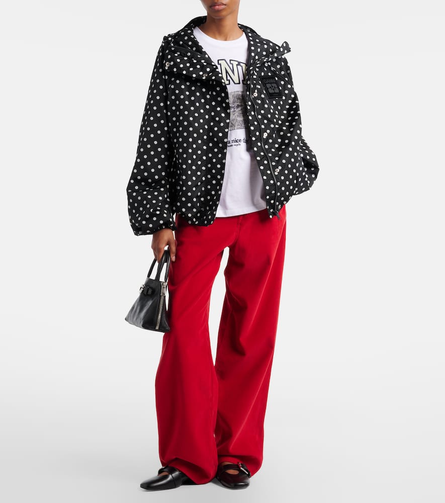 Polka-dot jacket