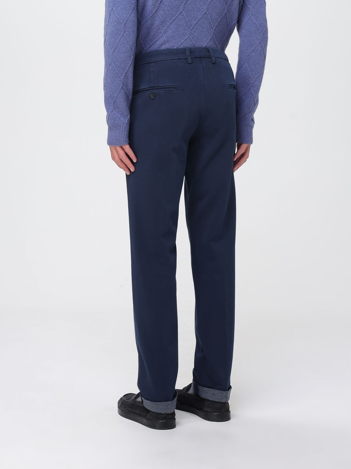 Pants Men color Navy
