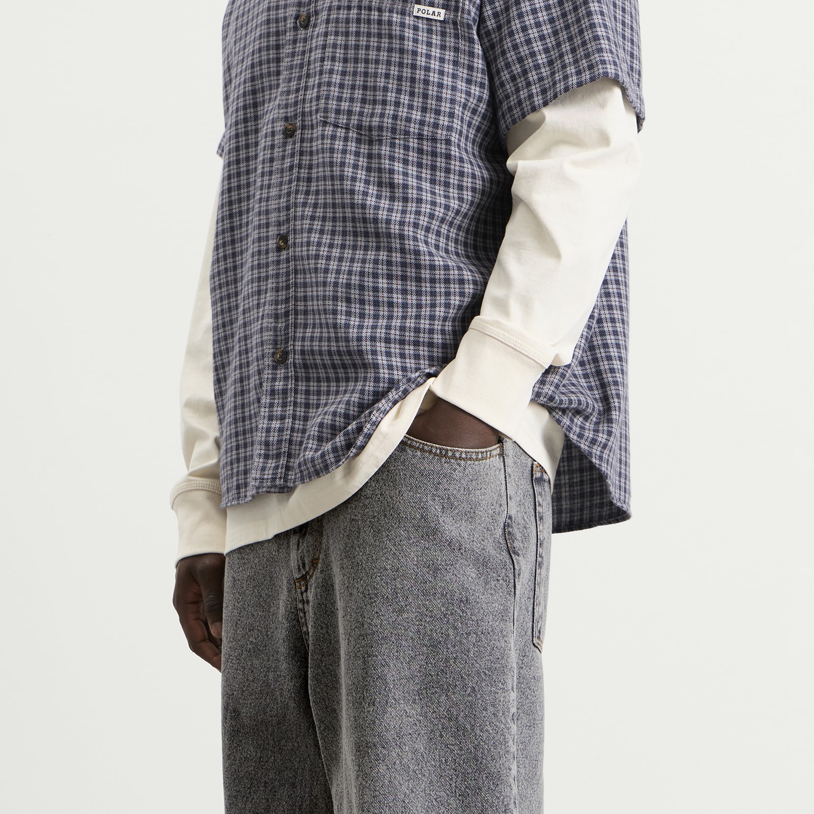 Men's Big Boy Jeans Washed Graphite