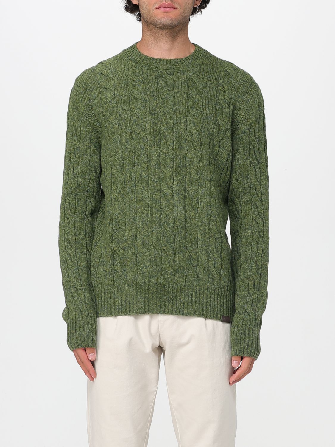 Sweater Men color Green