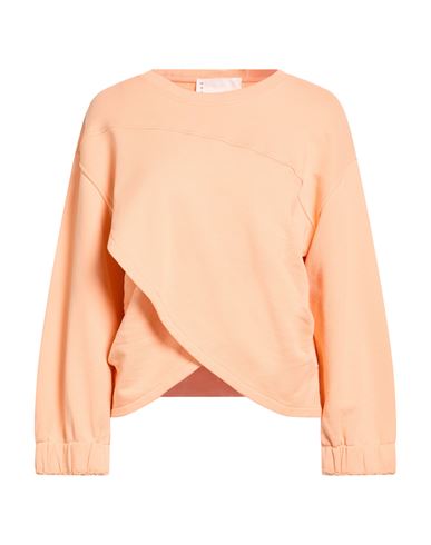 Conscious Woman Sweatshirt Apricot Size XS Cotton, Elastane