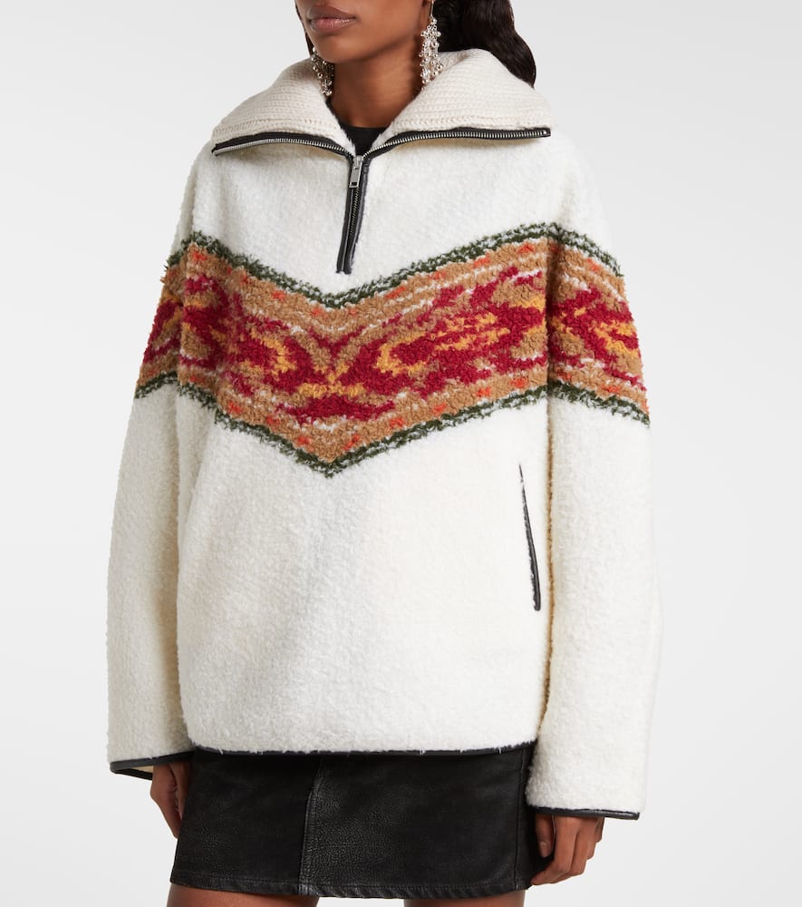 Marner fleece zip-up sweater