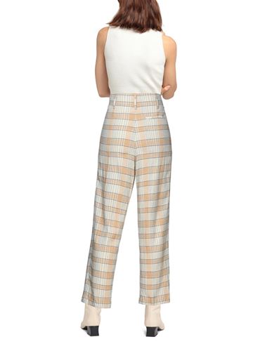 Forte_forte Woman Pants Sand Size 2 Viscose, Virgin Wool
