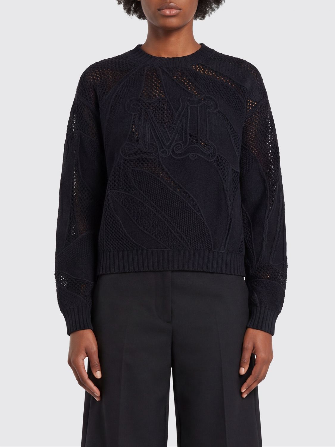 Top Woman color Black