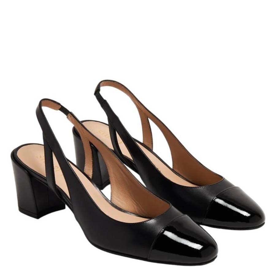 Sleek 50 Leather Slingback Pumps