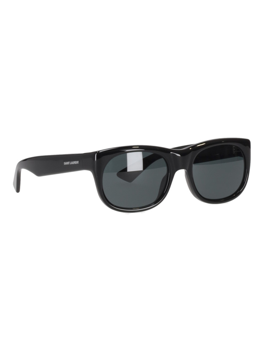 Black Logo Sunglasses