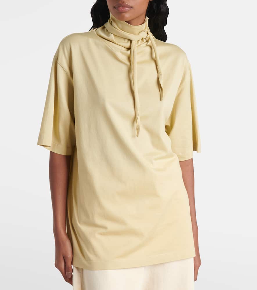 Foulard cotton jersey T-shirt