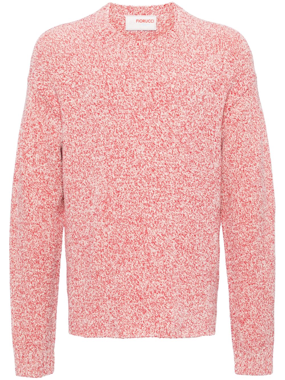 Mélange jumper - Red