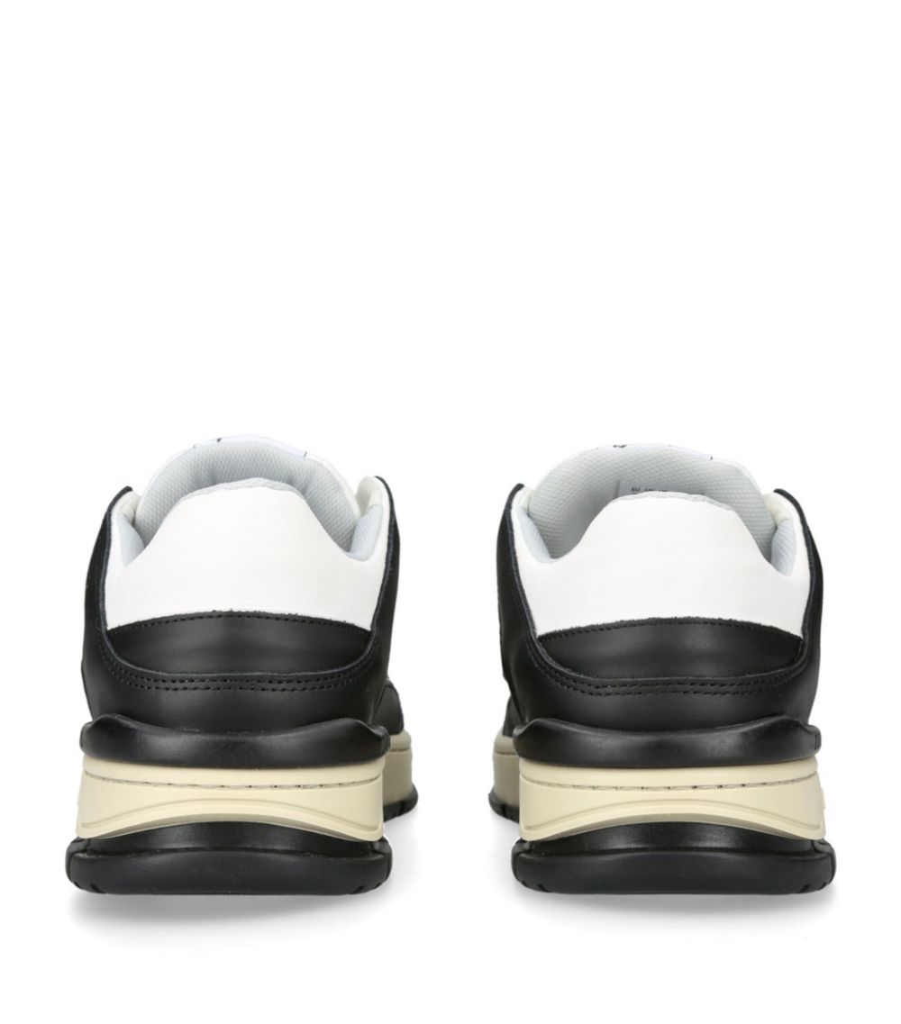 Leather Area Sneakers
