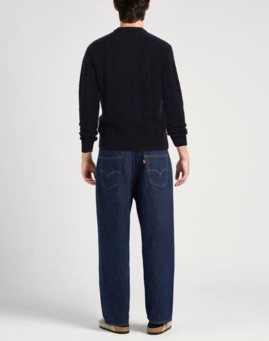 Man Sweater Midnight blue Size S Wool, Polyamide