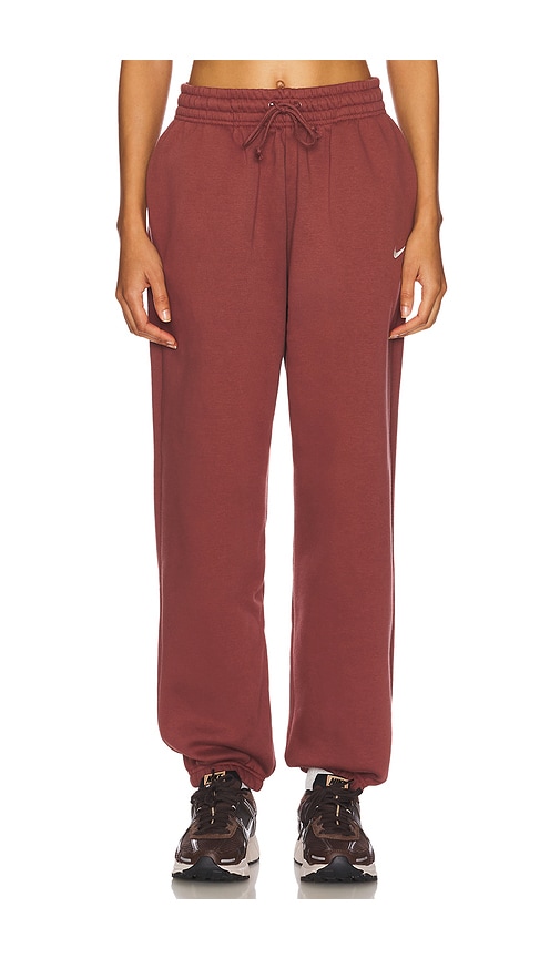 Nike Phoenix Fleece Jogger in Brick. -  XXL/2X also in L, M, S, XL/1X