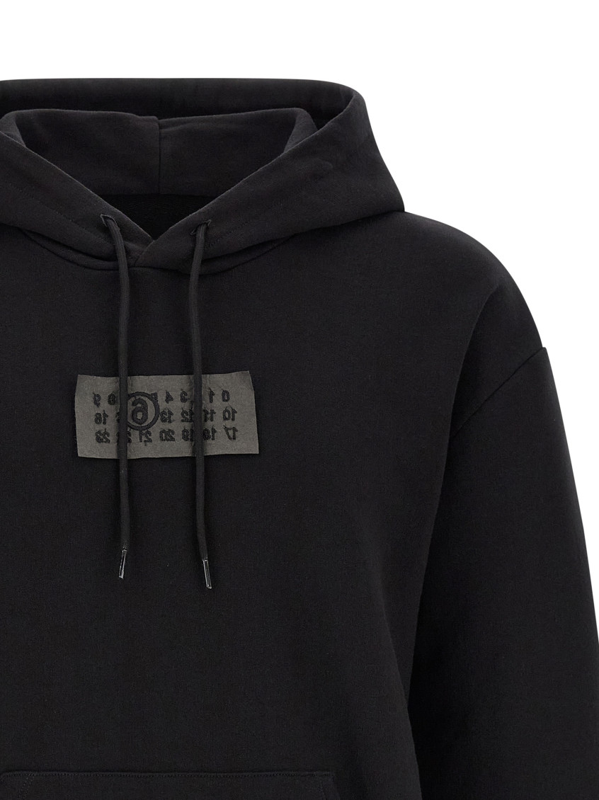 Maison Margiela - hooded top drawstring hood kangaroo pocket