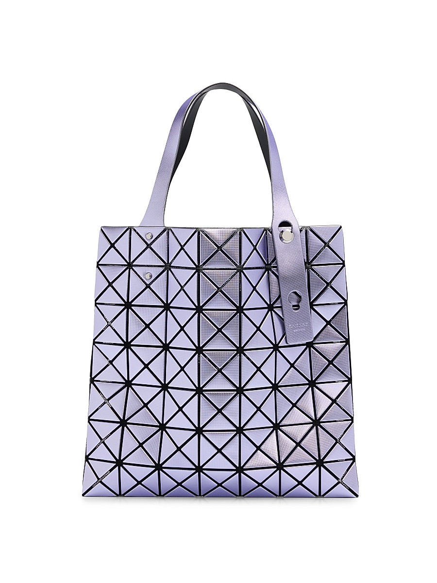 Women's Platinum 3D Paneled Tote Bag - Lilac