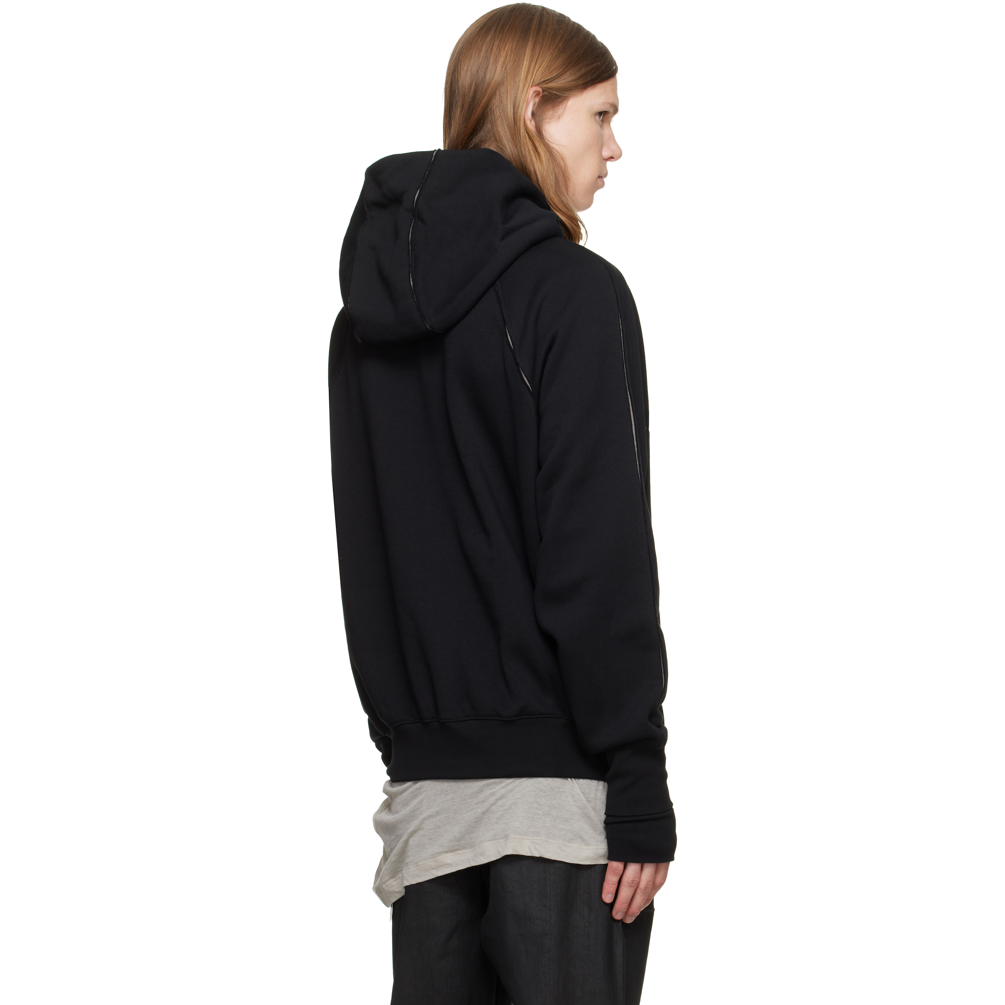 Black MS 193 Hoodie