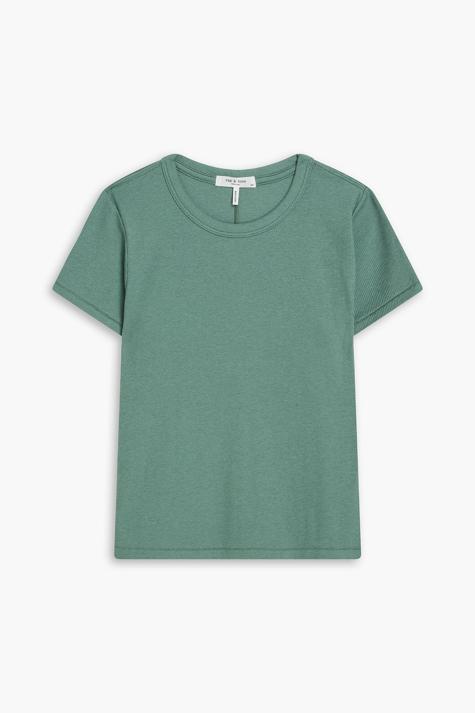 Essie ribbed jersey T-shirt - Green - S