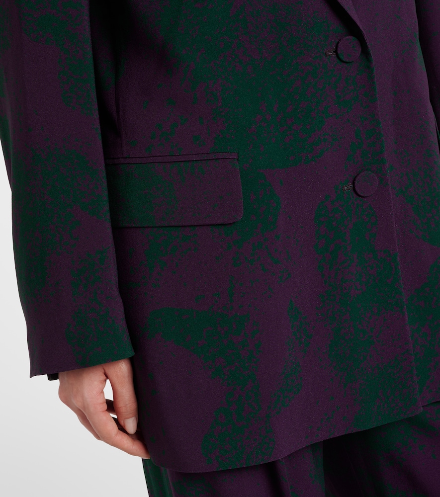 Printed blazer