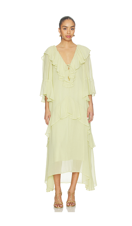 Scarlett Poppies Chiffira Dress in Lemon. M. Also in