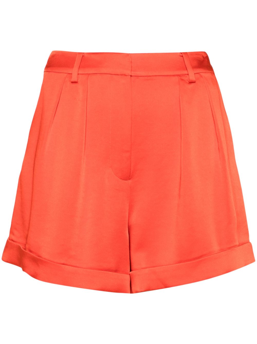 Devan pleated shorts - Red