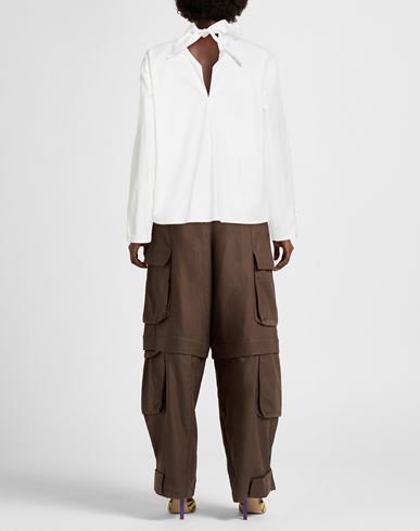 Woman Top White Size S Cotton