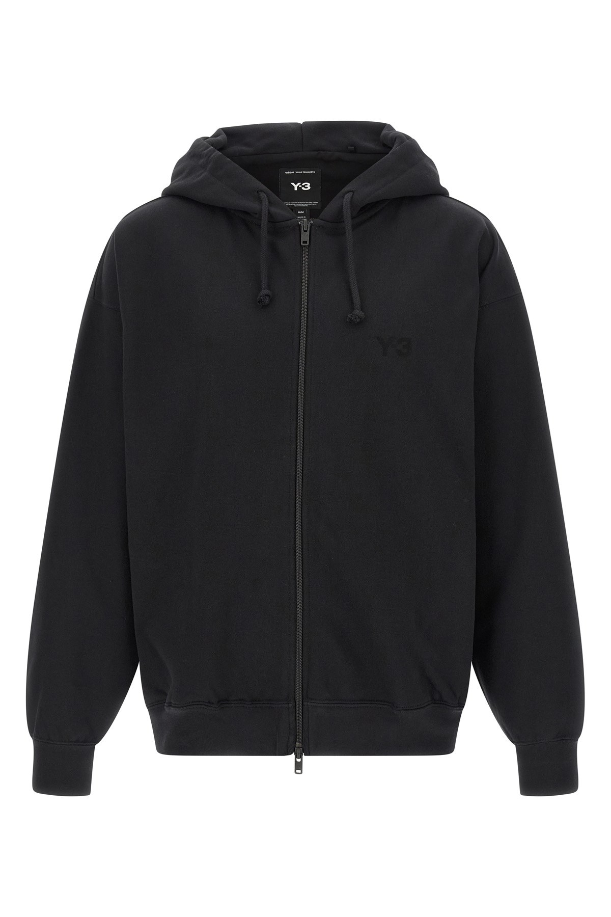 'Brushed Terry Zip' Hoodie