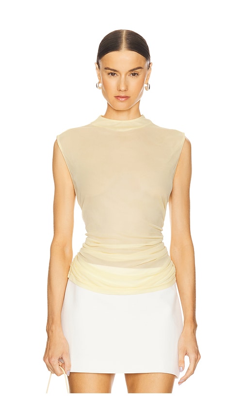 L'Academie Tine Top in Yellow. - L also in