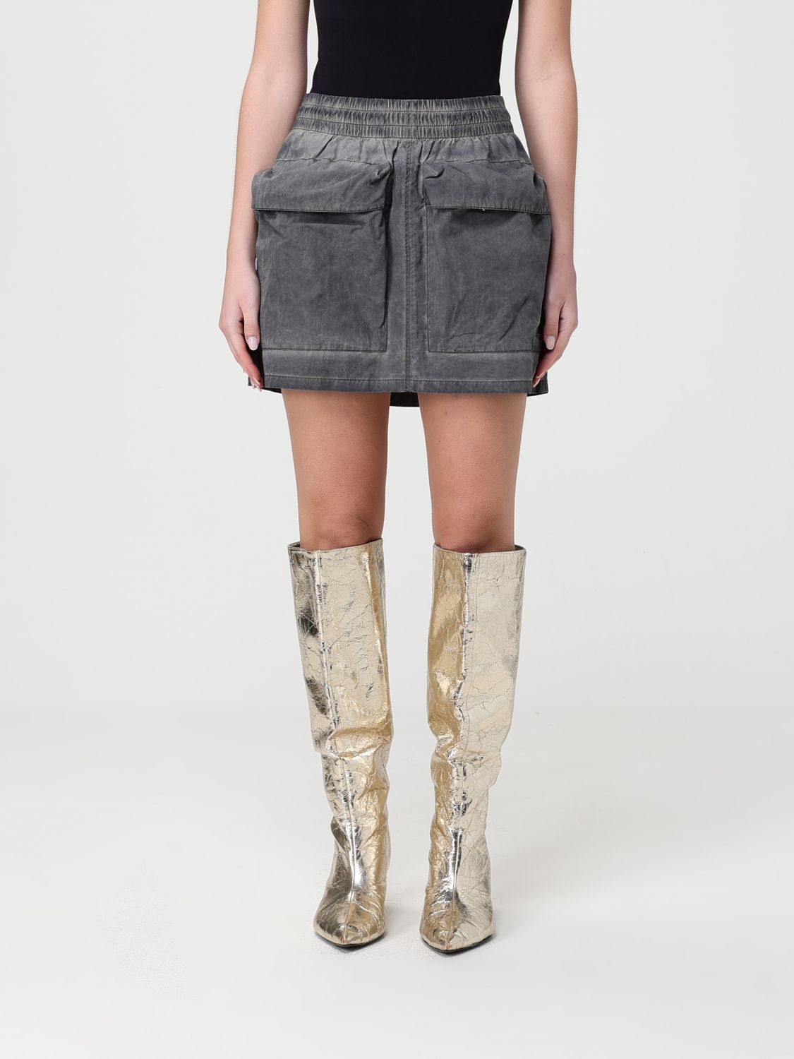 Skirt Woman color Grey