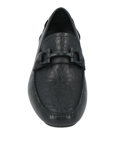 Ferragamo Man Loafers Black Size 5.5 Calfskin