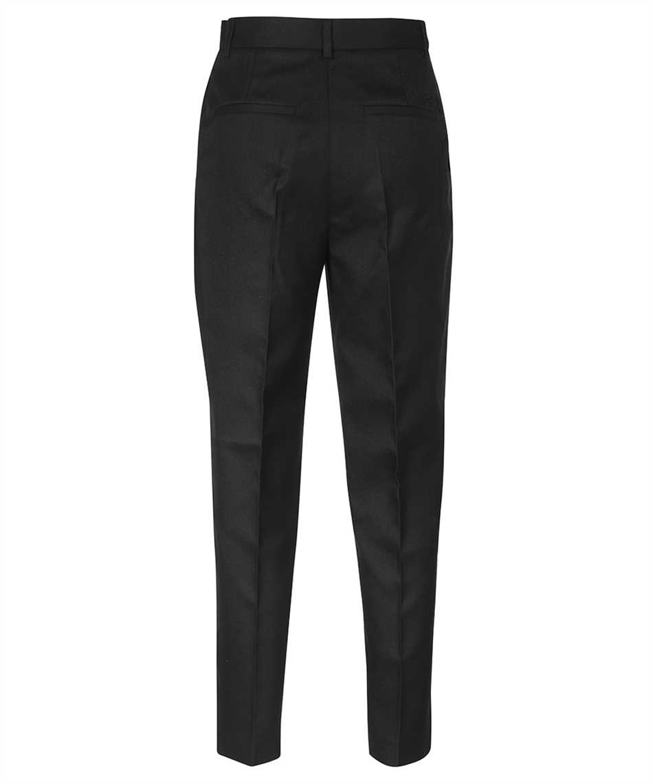 High-rise cropped trousers