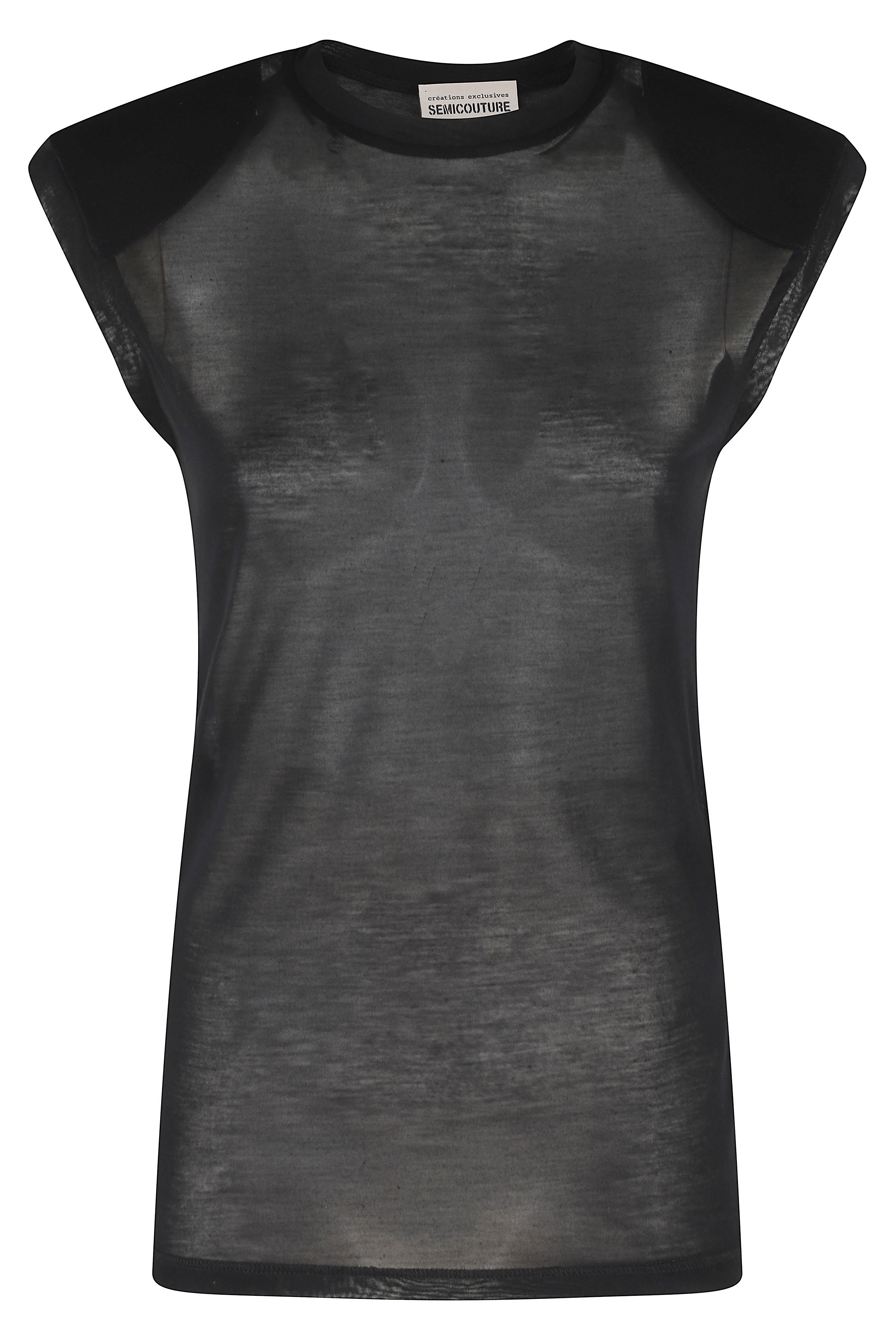 Tshirt Marisol Black Modal T-shirt - Women