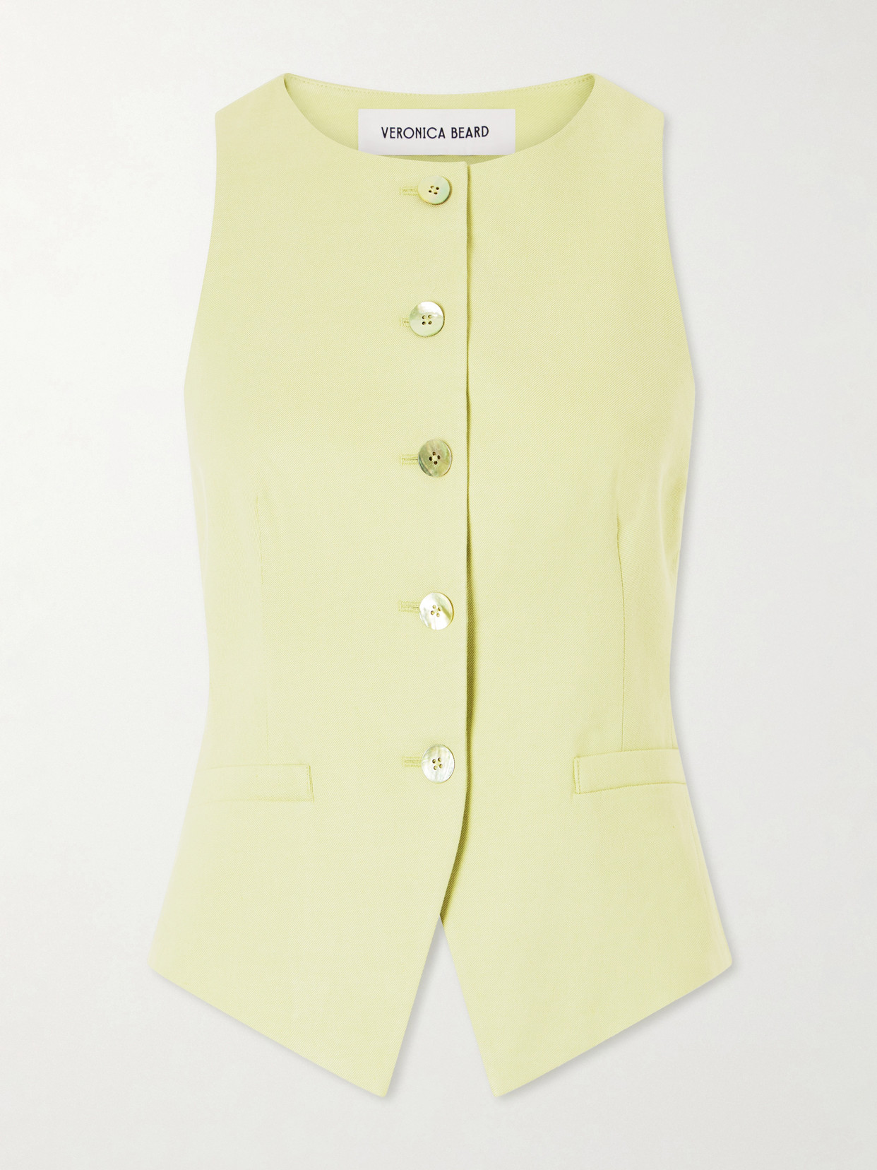 Hartwell Linen-blend Twill Vest