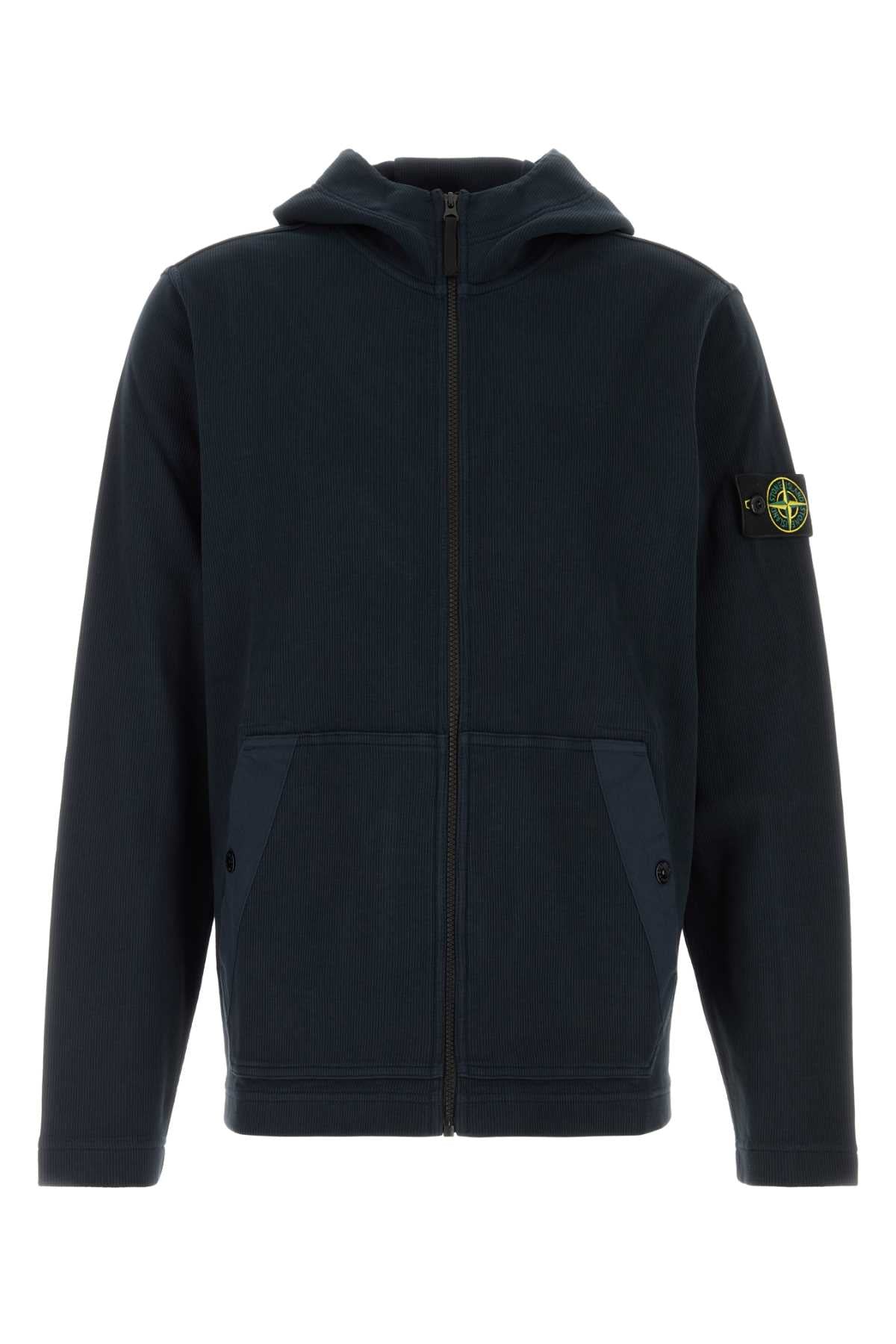 Sweater Hoodie — Navy