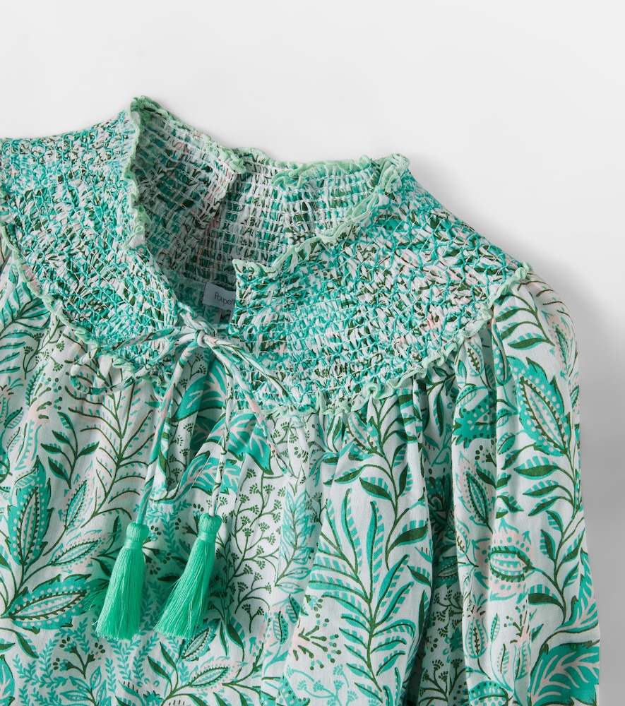 Ysee printed cotton blouse