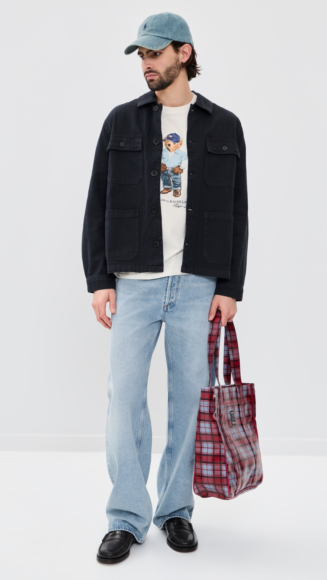 Denim Bear Tee Nevis/Denim Bear