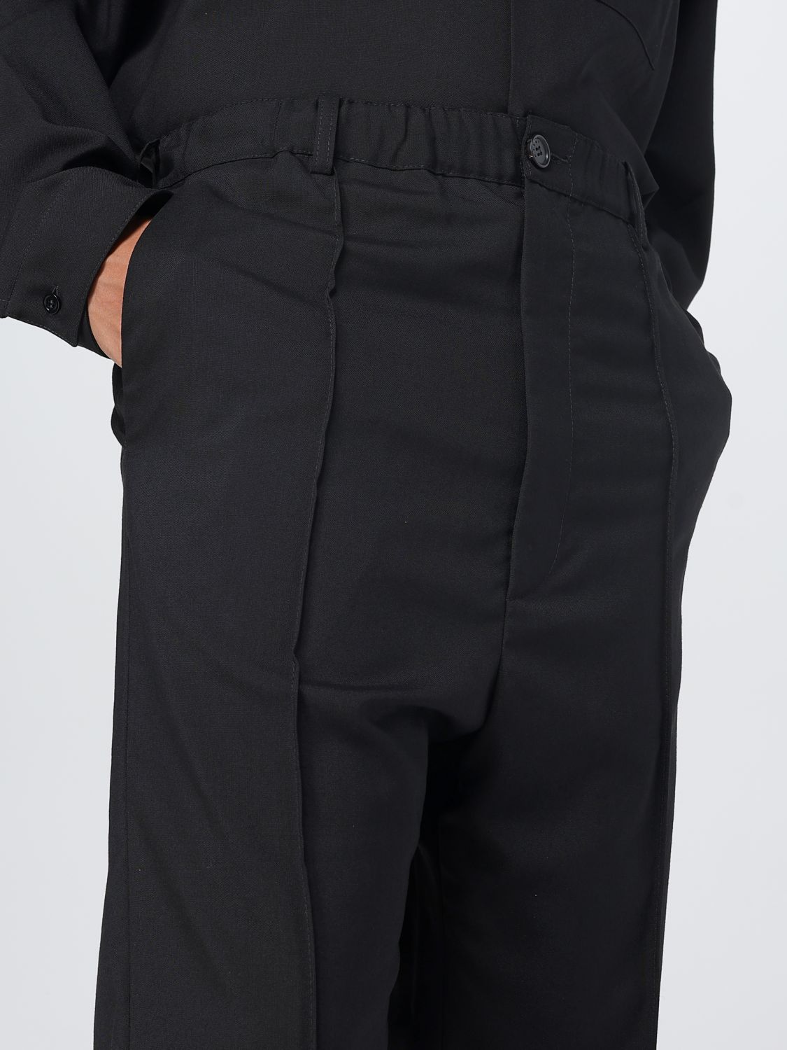 Pants Men color Black