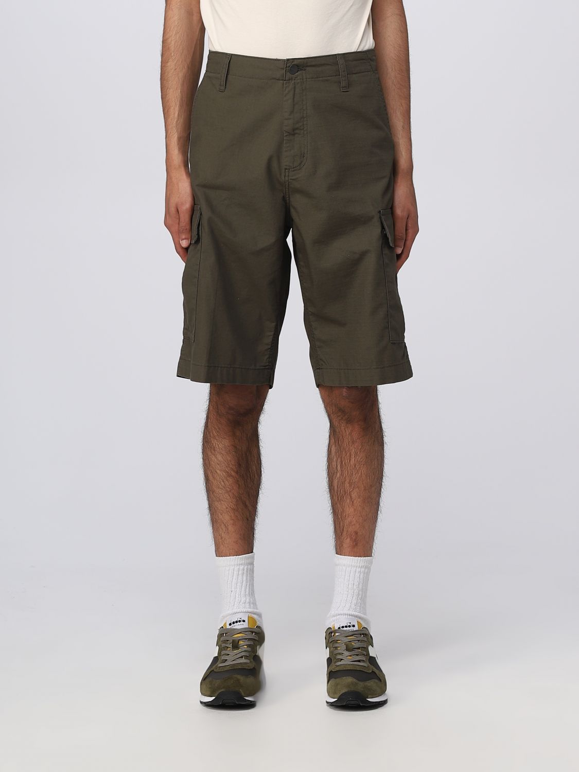 Short Men color Green