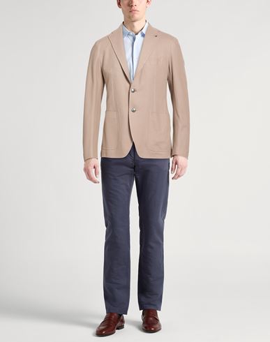 Man Blazer Beige Size 38 Cotton