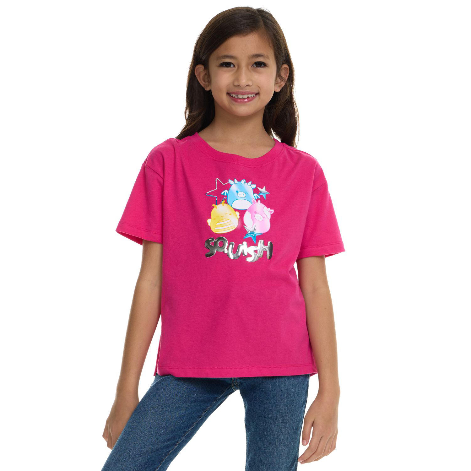 Girls Graphic Tee Squishmallow 12:- Squishmallow - Online Only