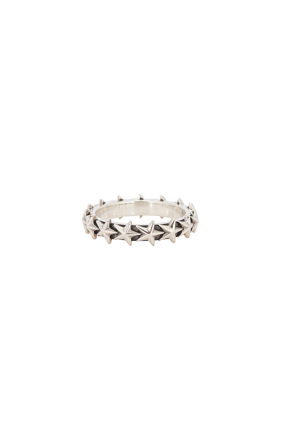 MAPLE Star Ring in Silver 925 - Metallic Silver.  9 also in