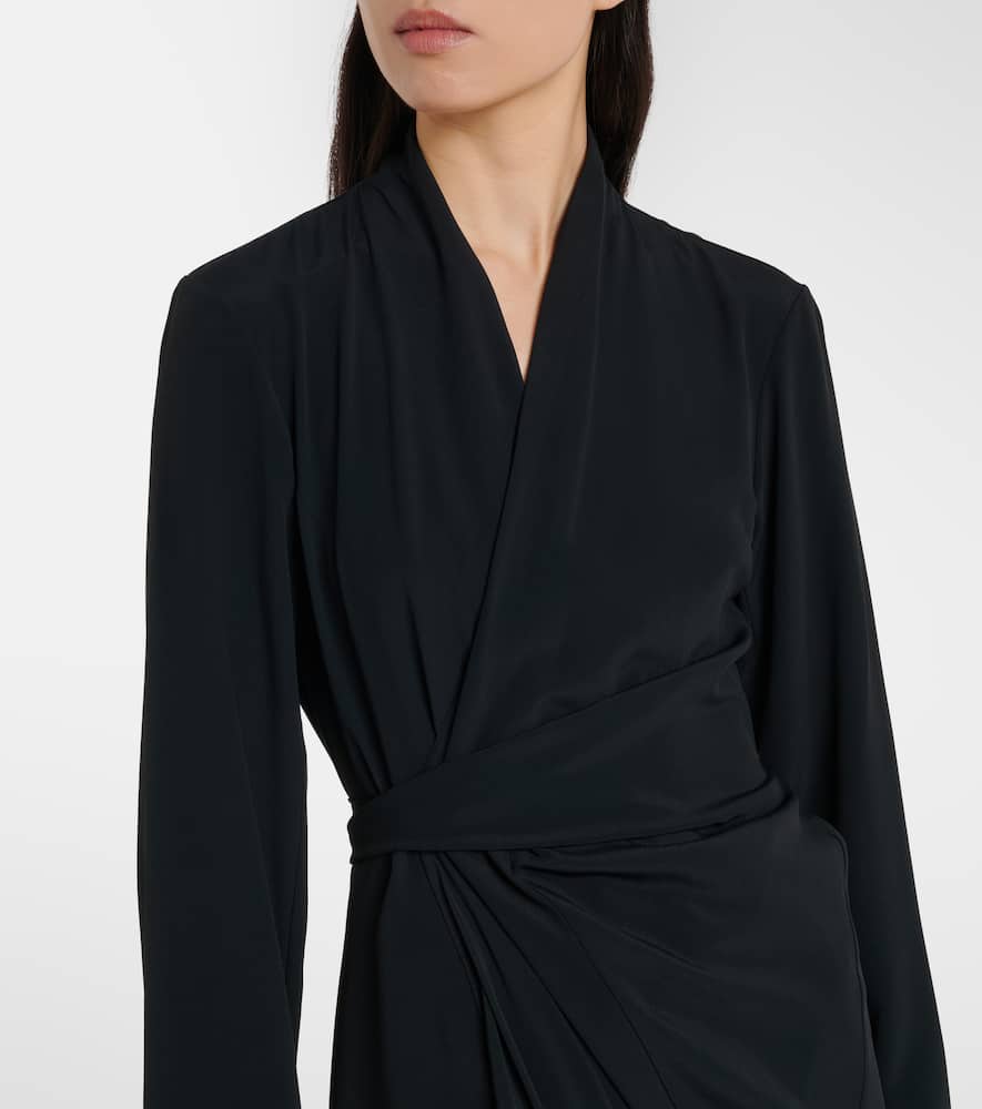 Belted wrap dress