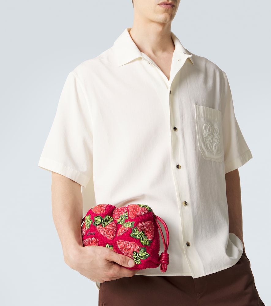 Paula's Ibiza Flamenco Mini beaded clutch