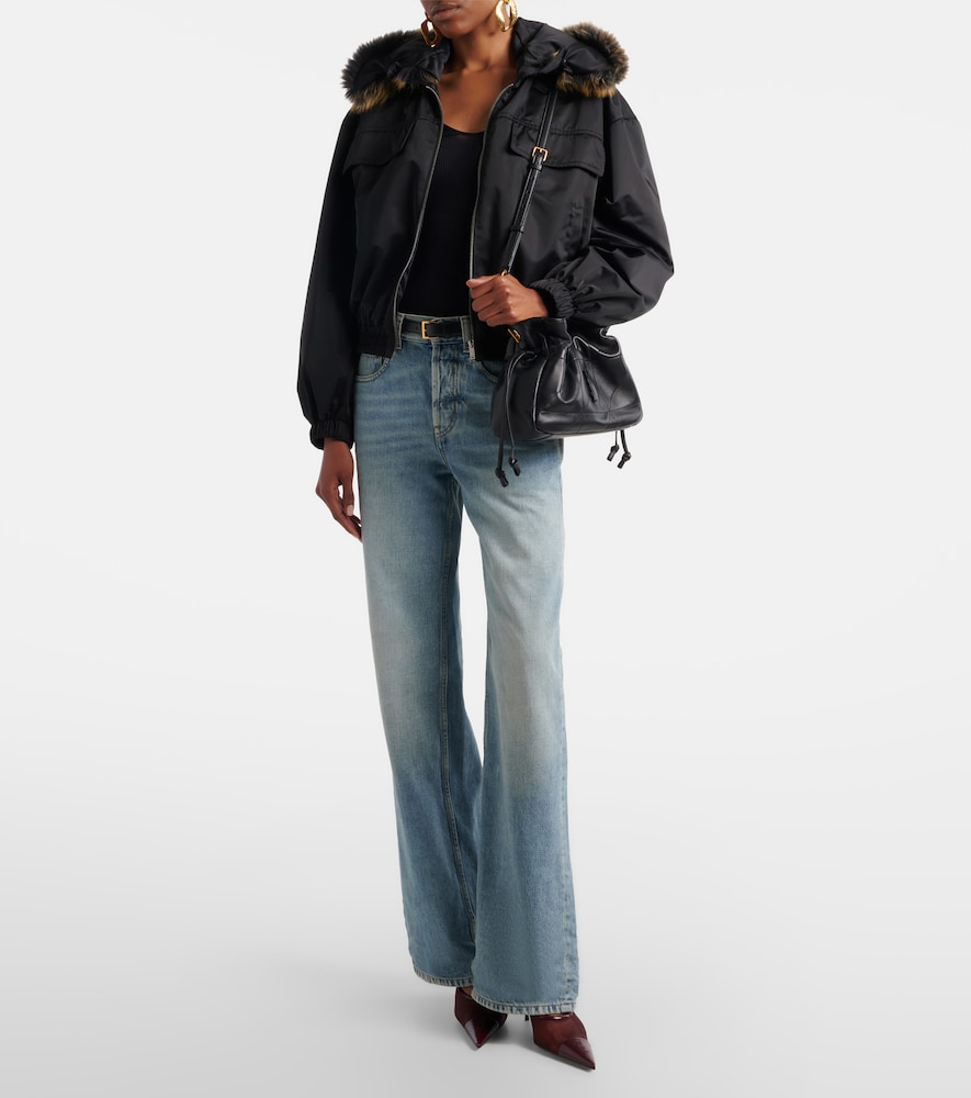 Jamie leather shoulder bag