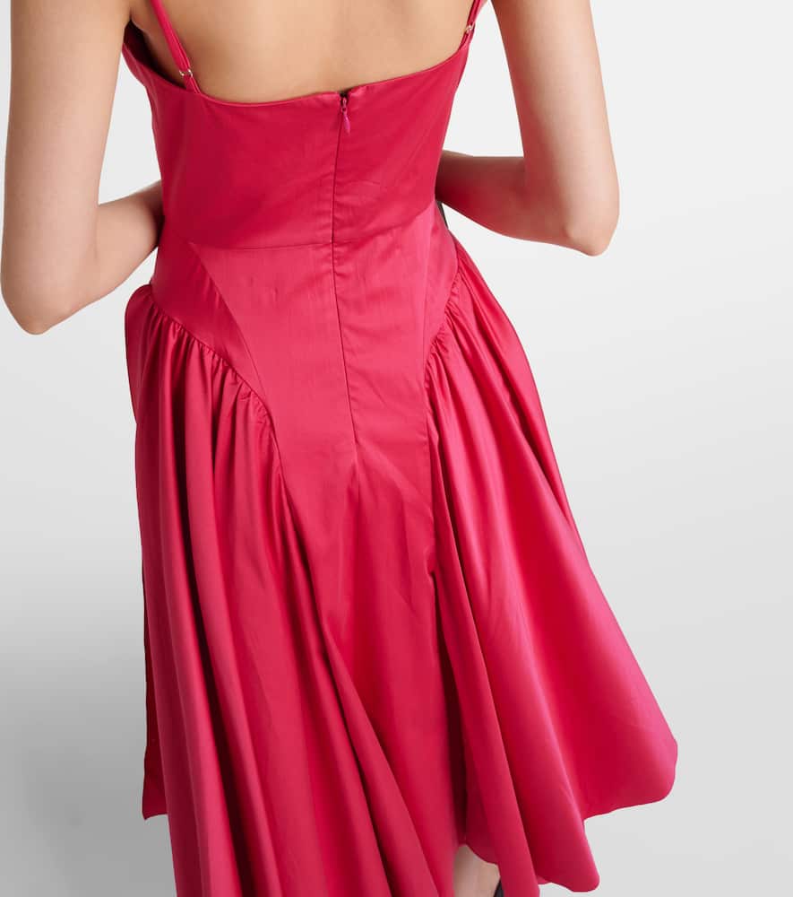 Solene cotton-blend midi dress