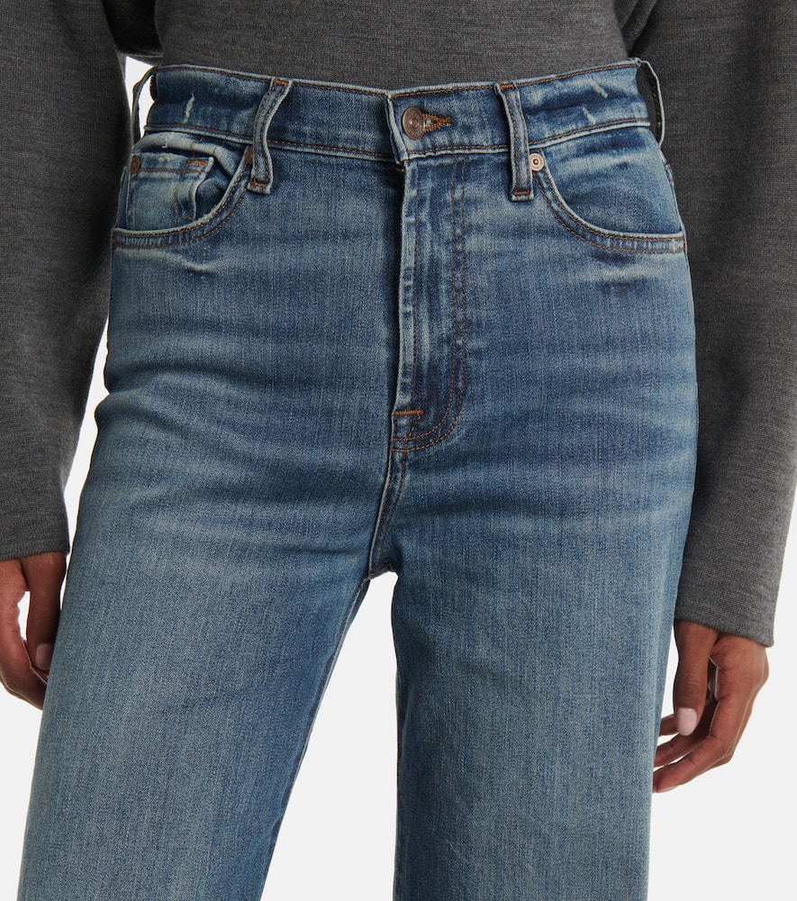 Modern Dojo Groovy high-rise flared jeans